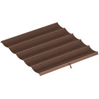 ERSATZDACH für 3 x 3 m Pergola, einziehbar, mit Regenabflusslöchern, wetterfest, Polyester, 250 x 255 cm Kaffee - Cappuccino, Textil (250/6/255cm)