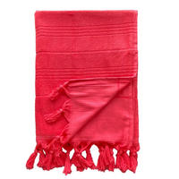 HAMAMTUCH Frottee Hammam Paradise 90x160 330g/m² - Pink, Textil (90/160cm) - LE COMPTOIR DE LA PLAGE