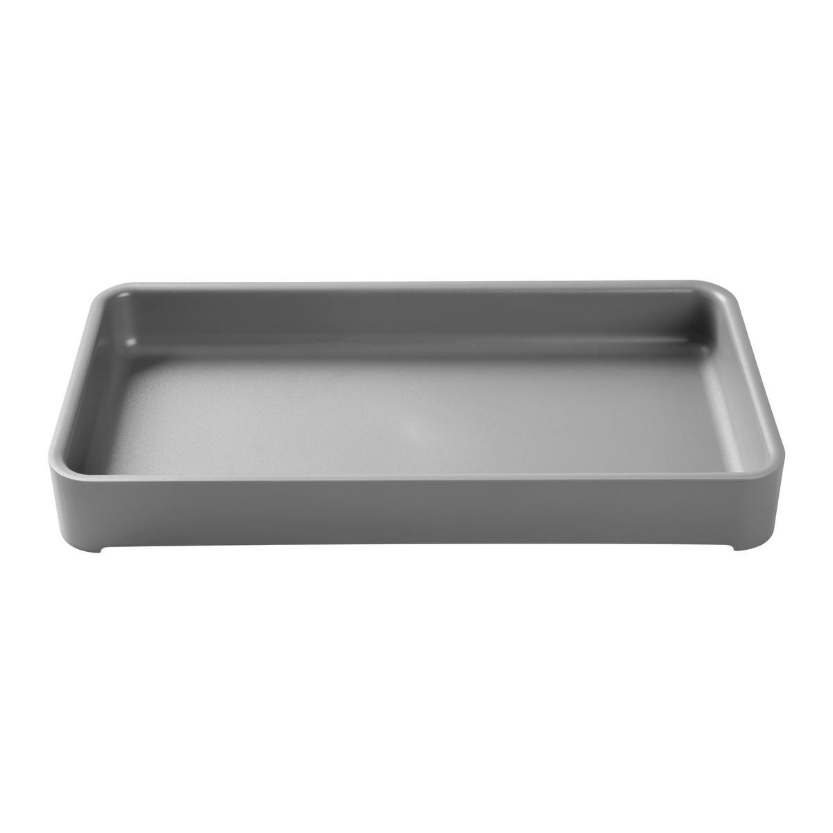 BESTECKEINSATZ Lis Grau - Grau, Kunststoff (19.1/4.8/38.1cm) - Mömax