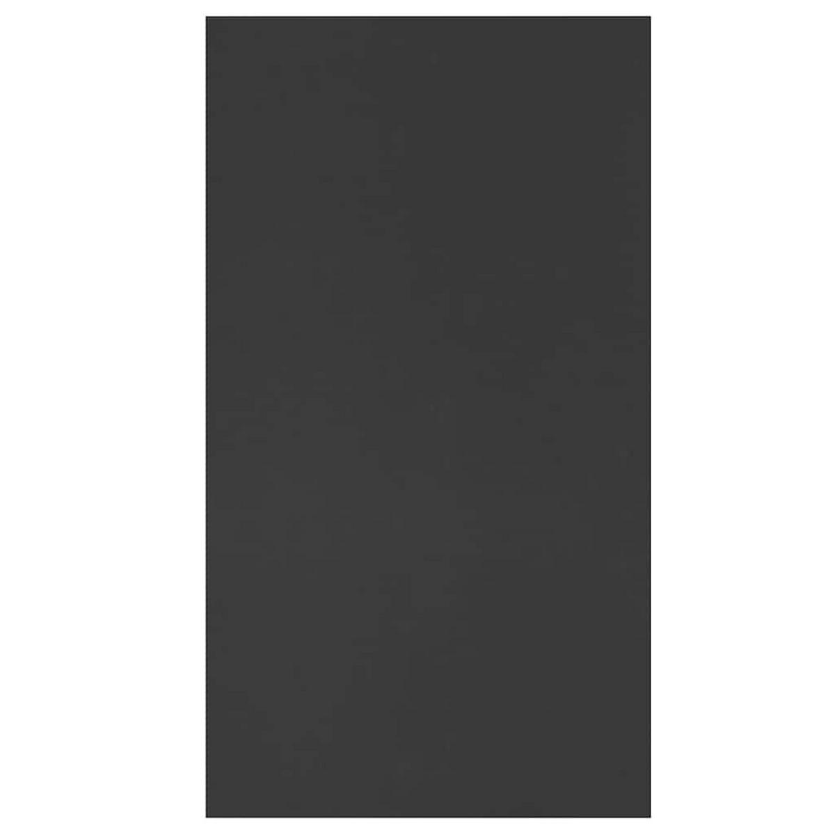 SIDEBOARD mit 5 Fächern 50/25/80 cm aus Holzwerkstoff Schwarz - Schwarz, Holz (50/80/25cm) - vidaXL