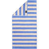 HANDTUCH LINES BLOCKSTREIFEN 6256 CAPRI - 13 - Blau, Textil (50/100cm) - Cawoe