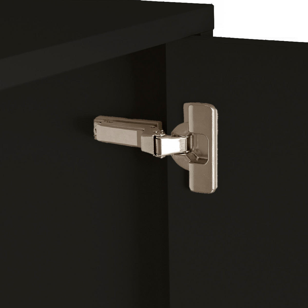 SIDEBOARD aus MDF mit 2 dekorativen Türen WALTER - Blau, Holzwerkstoff (45/123/75cm) - RNT By Really Nice Things