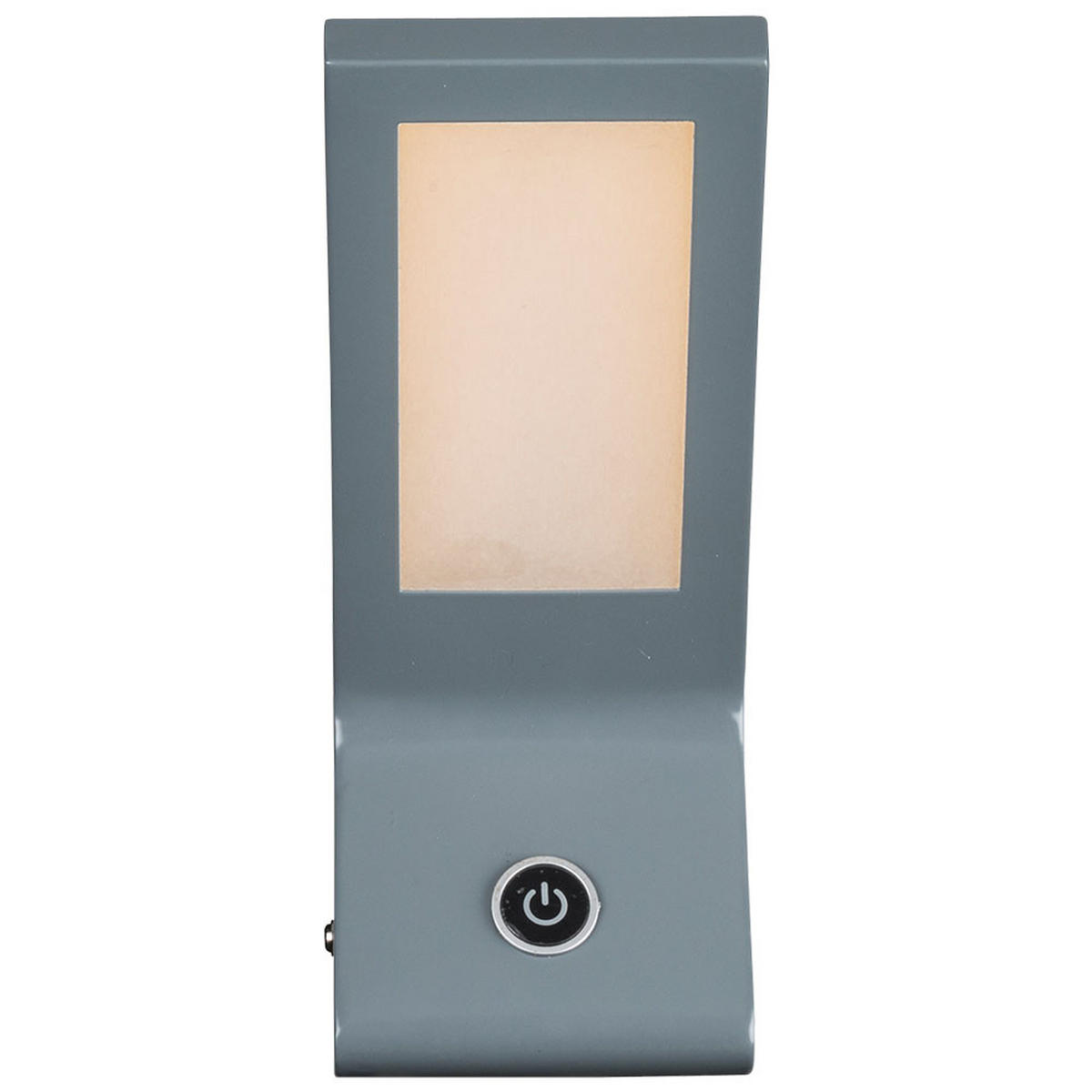LED WANDLEUCHTE Metall Opal Anthrazit - Anthrazit, Glas (9/22/13cm) - Globo Lighting