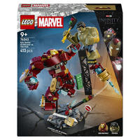 KLEMMBAUSTEINE Hulkbuster Marvel Super Heroes - Rot, Kunststoff (26.2/6.2/22.2cm) - Lego