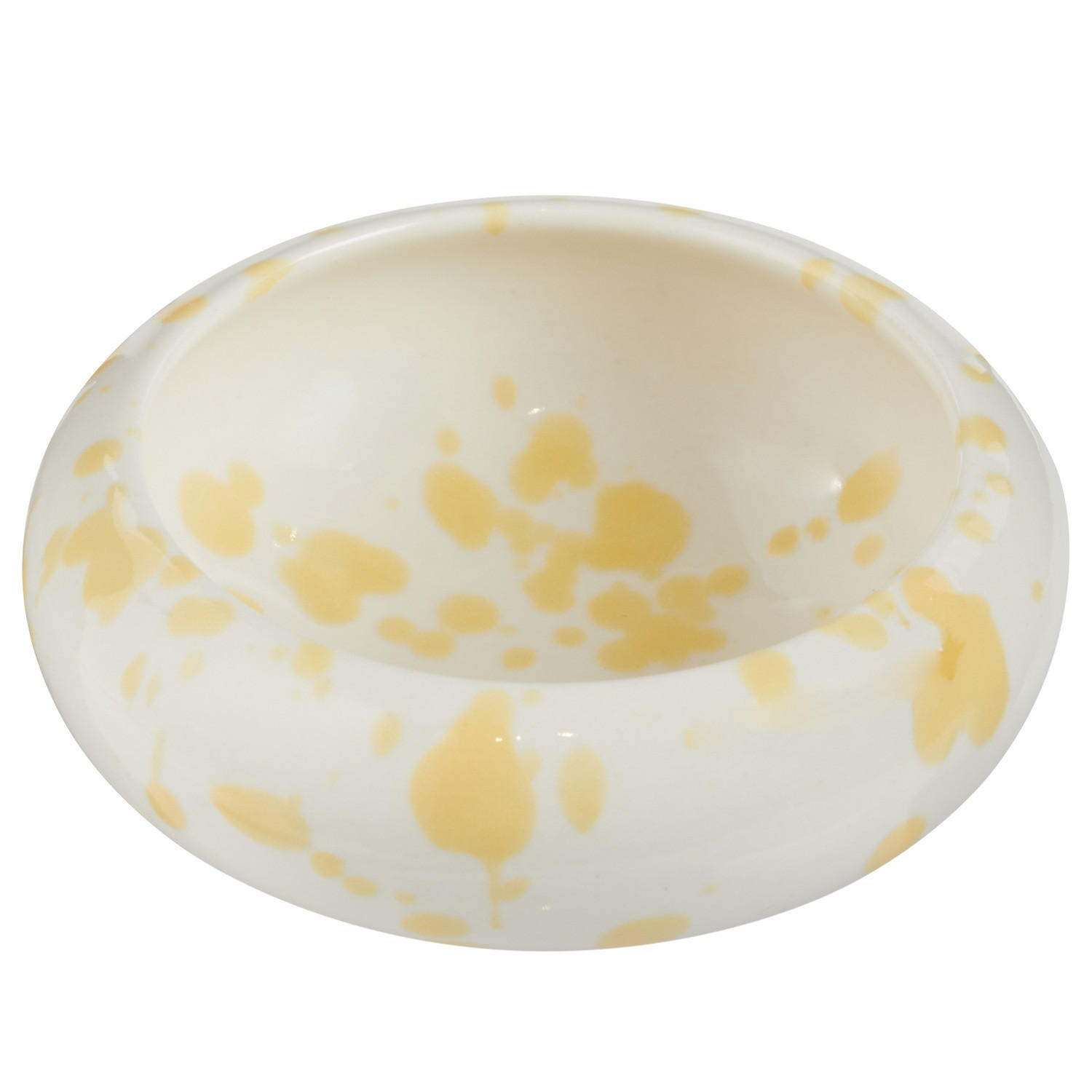 DIPSCHALE Boogy Splash 7cm - Gelb, Keramik (9/9/3.5cm) - Butlers