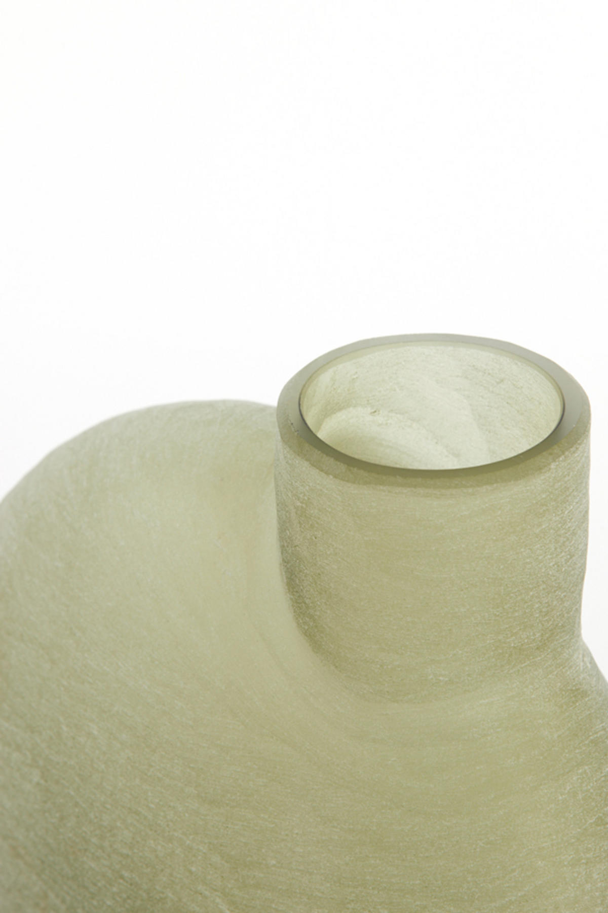 VASE Torna Grün Ø25/27,5 cm - Grün, Glas (27.5cm) - Light & Living