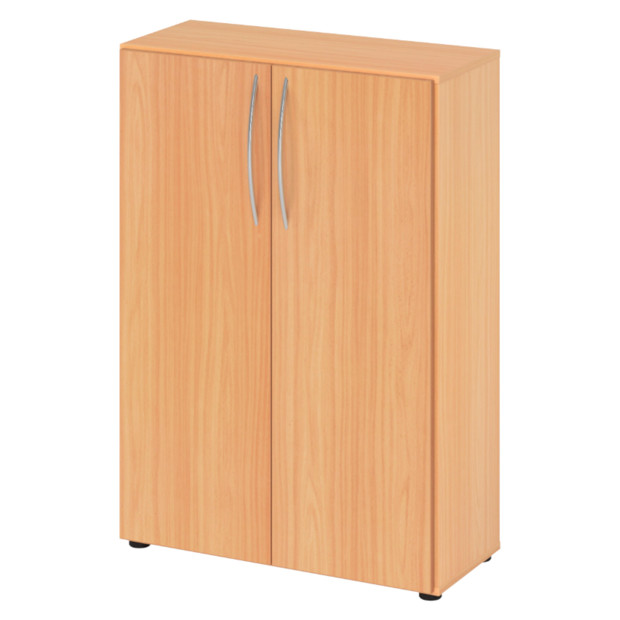 AKTENSCHRANK - 3 Ordnerhöhen 35/80/114,4 cm in Buchefarben - Buchefarben, Holzwerkstoff (80/114.4/35cm) - bümö