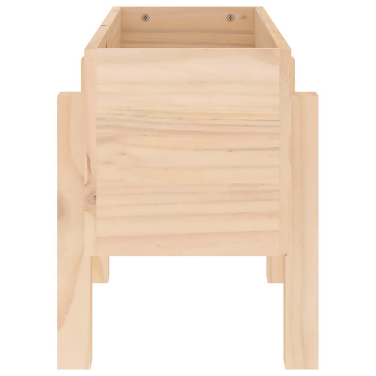 PFLANZKÜBEL 62x30x38 cm Massivholz Kiefer - Naturfarben, Holz (62/38/30cm)