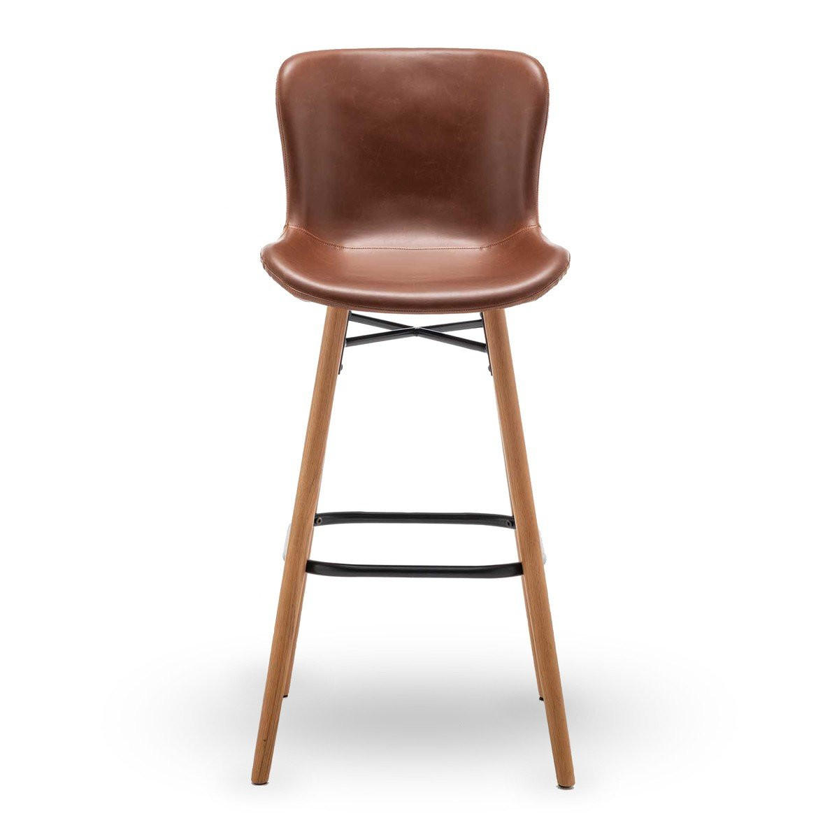 BARHOCKER (2er-set) braun - loft 51/46/105 cm - Braun, Textil (46/105/51cm) - Calicosy