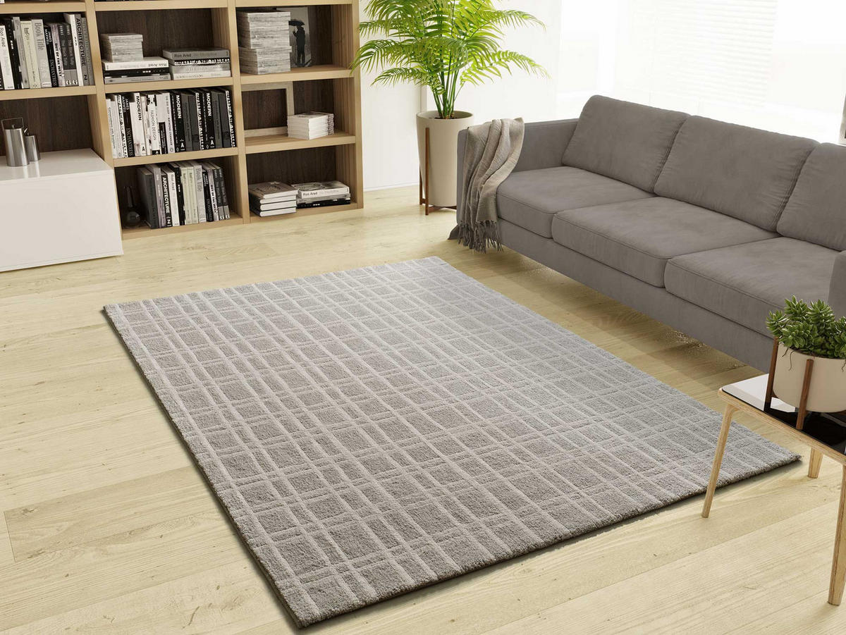 WEBTEPPICH Cremefarben Caledonia 80/150 cm - Creme, Naturmaterialien/Textil (80/150cm) - Atticgo