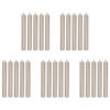 STABKERZE (25er Set) Rainbow - Beige, Paraffin (2.2/18/2.2cm) - BUTLERS