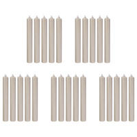 STABKERZE (25er Set) Rainbow - Beige, Paraffin (2.2/18/2.2cm) - Butlers