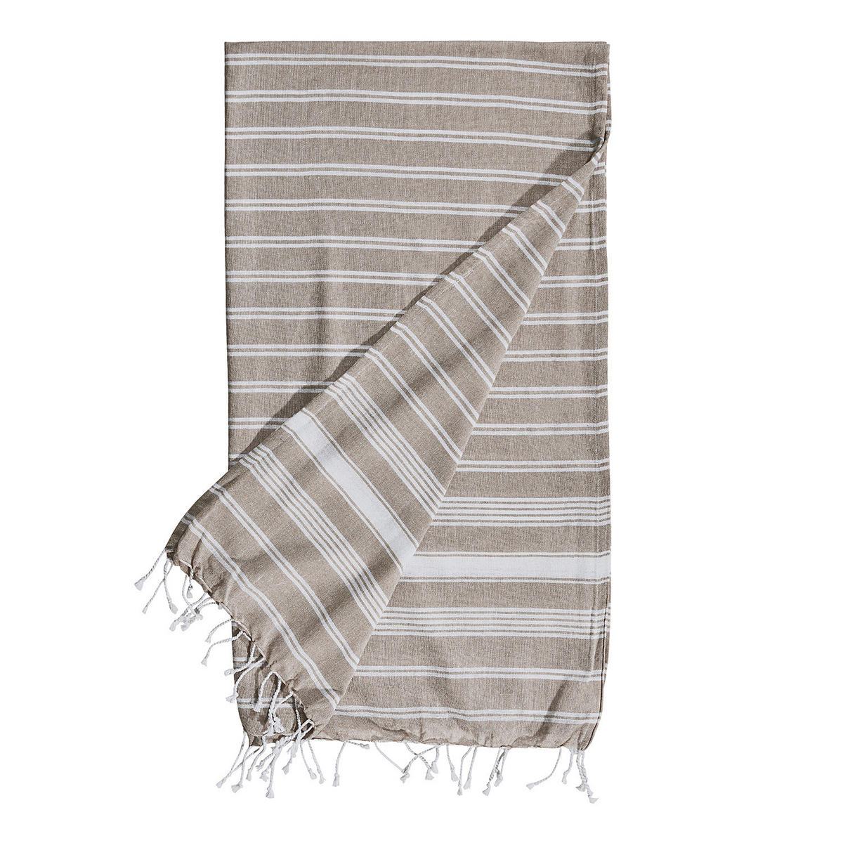 HAMAMTUCH (5er Set) Surfside - Grau, Textil (90/170cm) - Butlers
