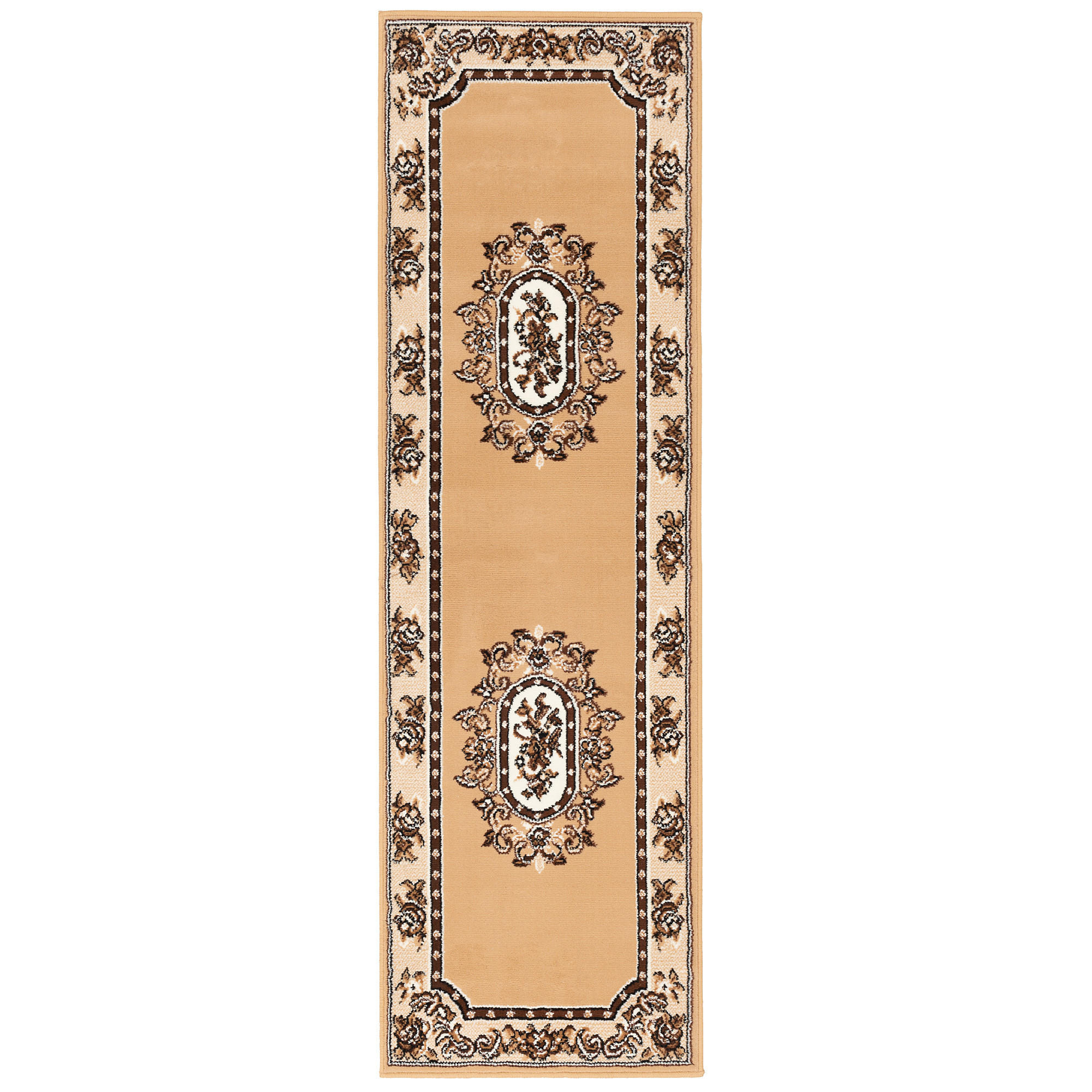 ORIENT VELOURS TEPPICH LÄUFER TRENDLINE - Beige, Textil (70/230cm) - Pergamon