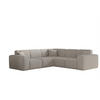 ECKSOFA Univ Celes Premium Ascot Bukla - Beige, Holzwerkstoff/Textil (246/246cm) - Fun Möbel