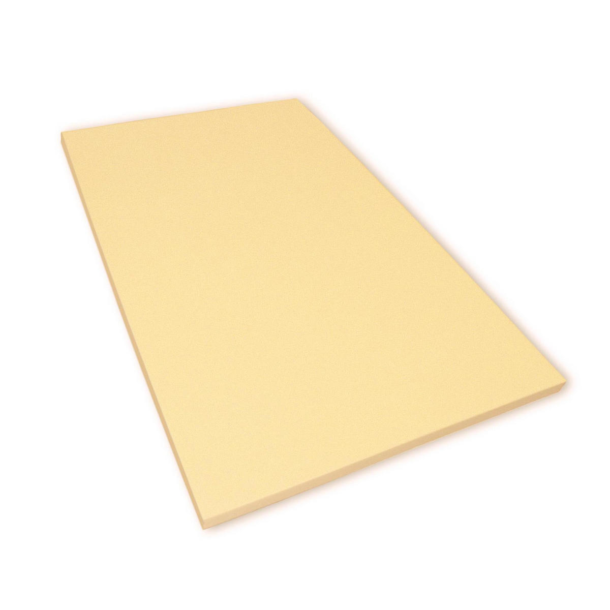 VISCOTOPPER, Gesamthöhe 5cm, mit Bezug, Größe: 160x200 - Weiß, Textil (160/200cm) - Breckle