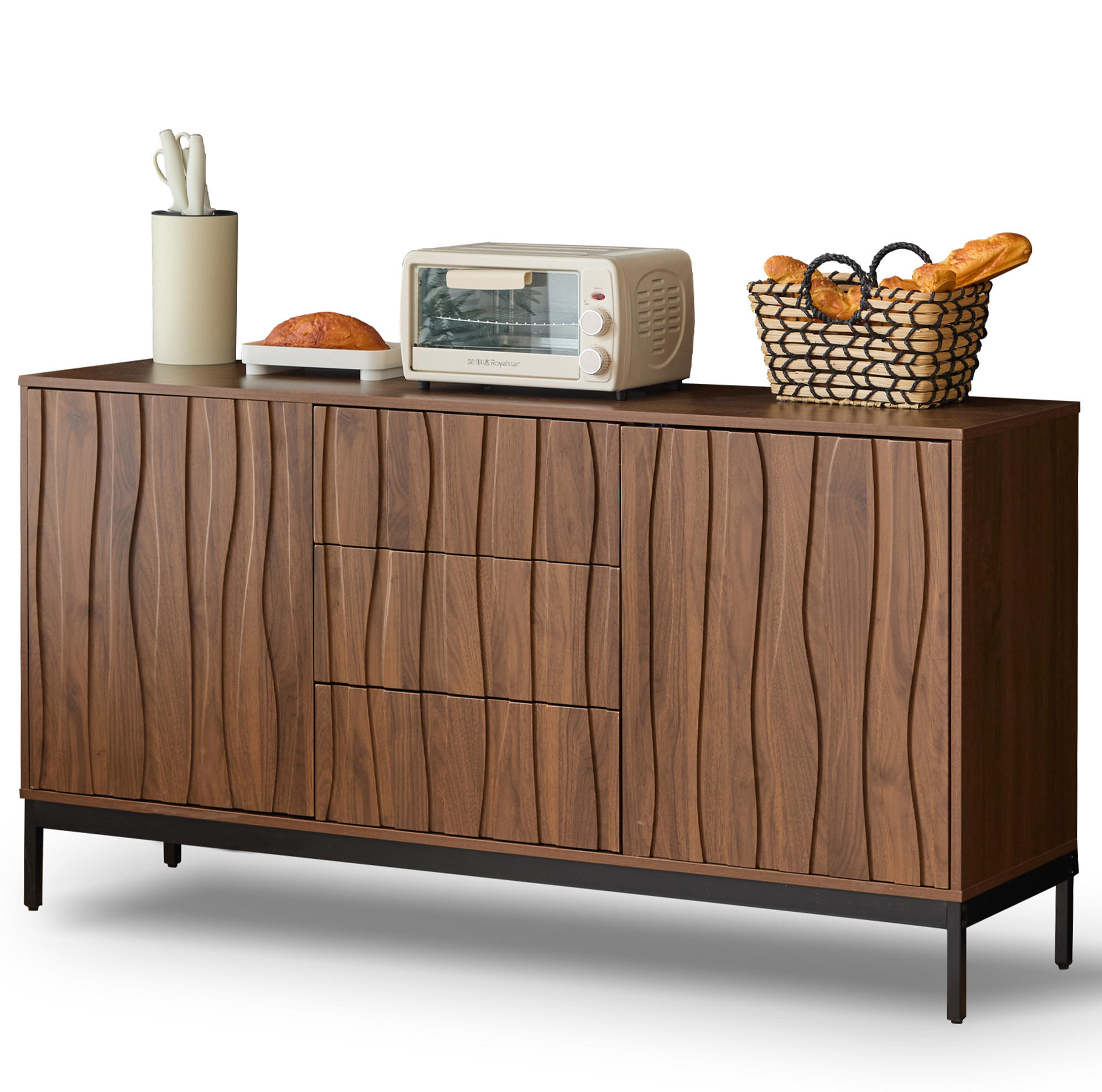 Ivmeu Sideboard Natur 150x80x40 cm