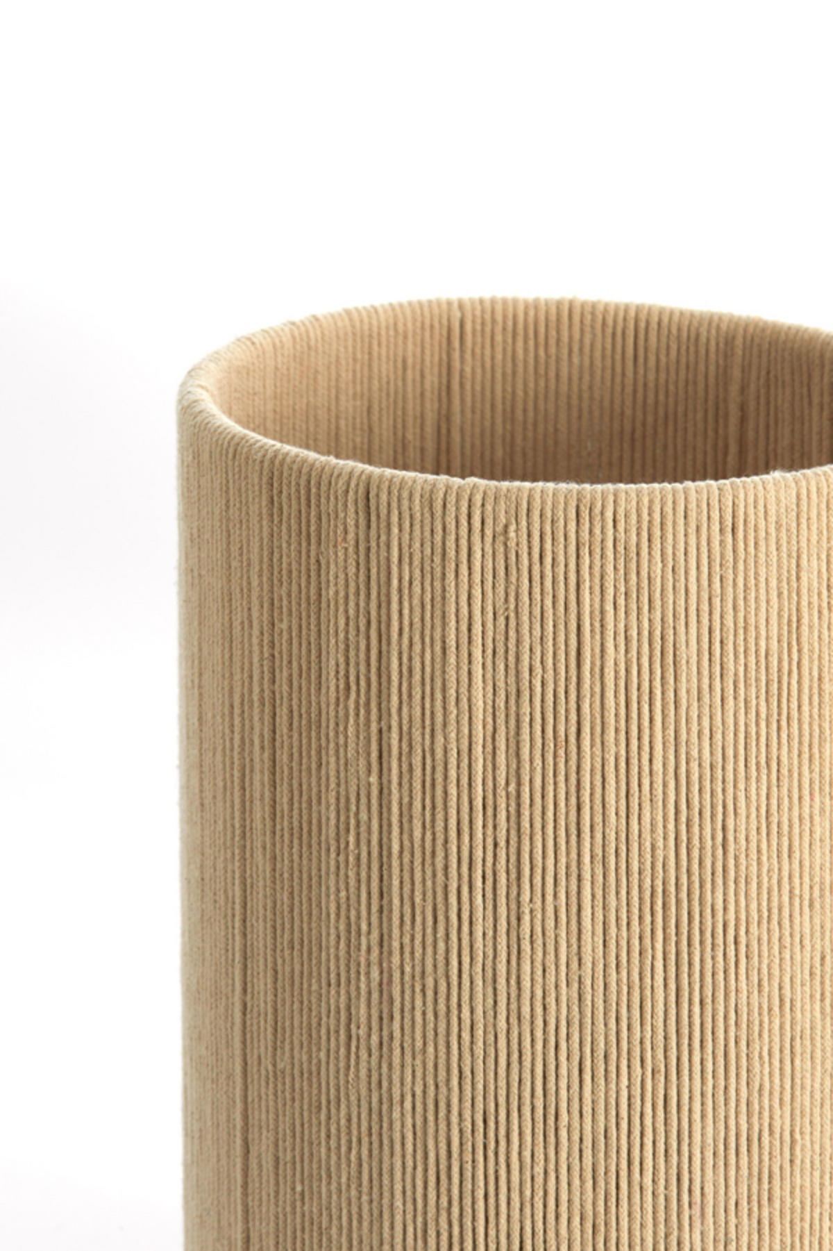 LAMPENSCHIRM - Weiß - 20/20/30 cm - Weiß, Textil (20/20/30cm) - Light & Living