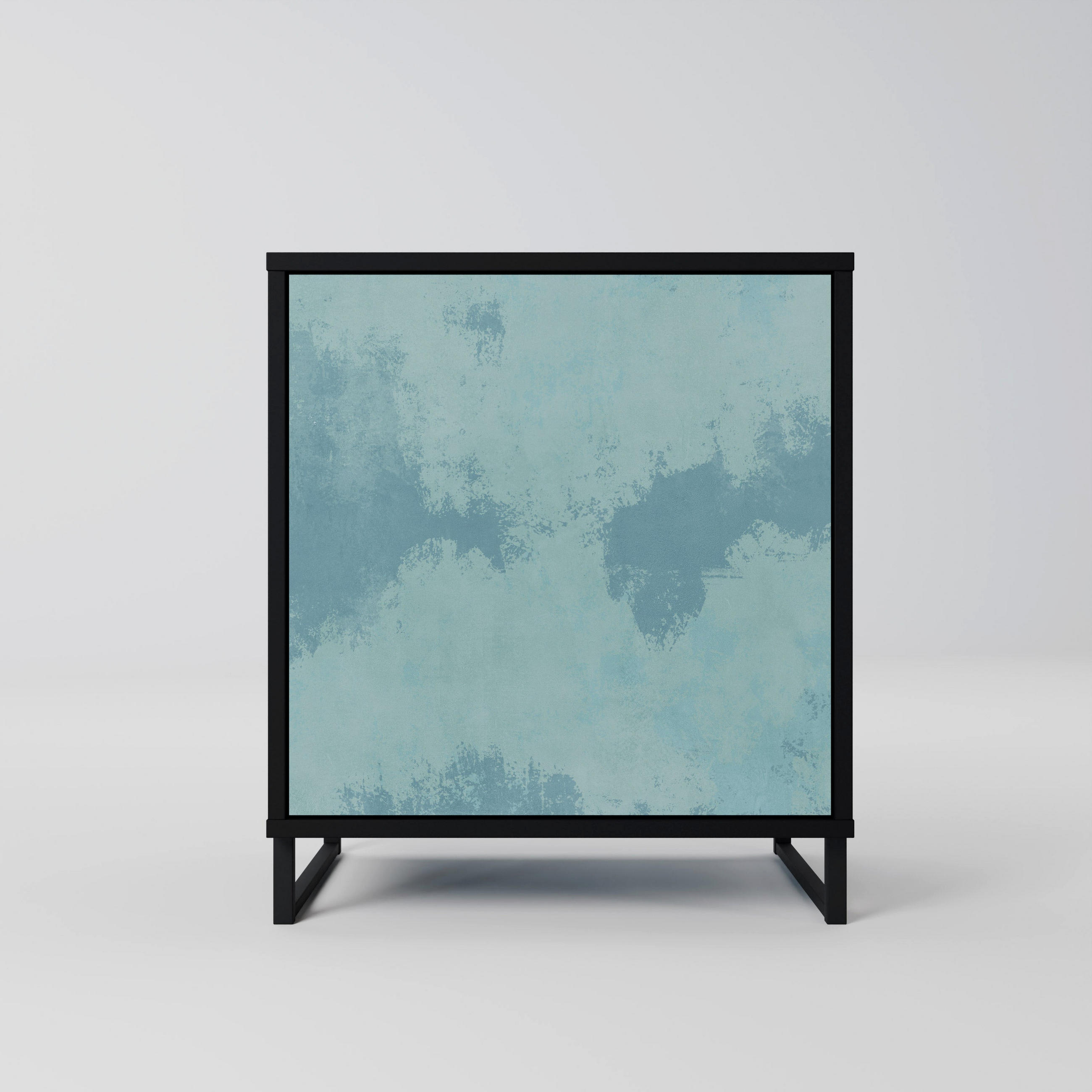 SpaceRebels Sideboard Schwarz 57.5x67.5x42 cm