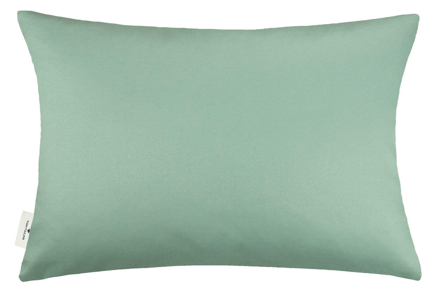 ZIERKISSENHÜLLE Dove Signature dunkelgrün 40x60cm - Dunkelgrün, Textil (40/60cm) - Tom Tailor