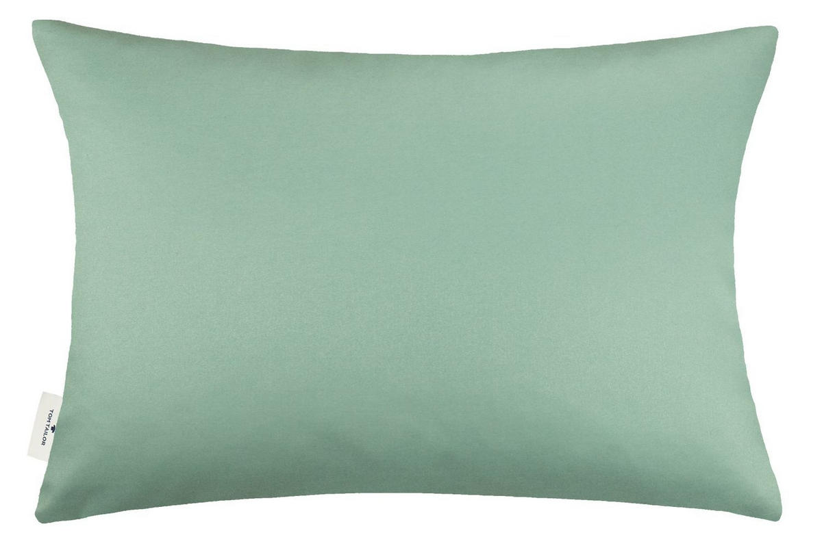 ZIERKISSENHÜLLE Dove Signature dunkelgrün 40x60cm - Dunkelgrün, Textil (40/60cm) - Tom Tailor