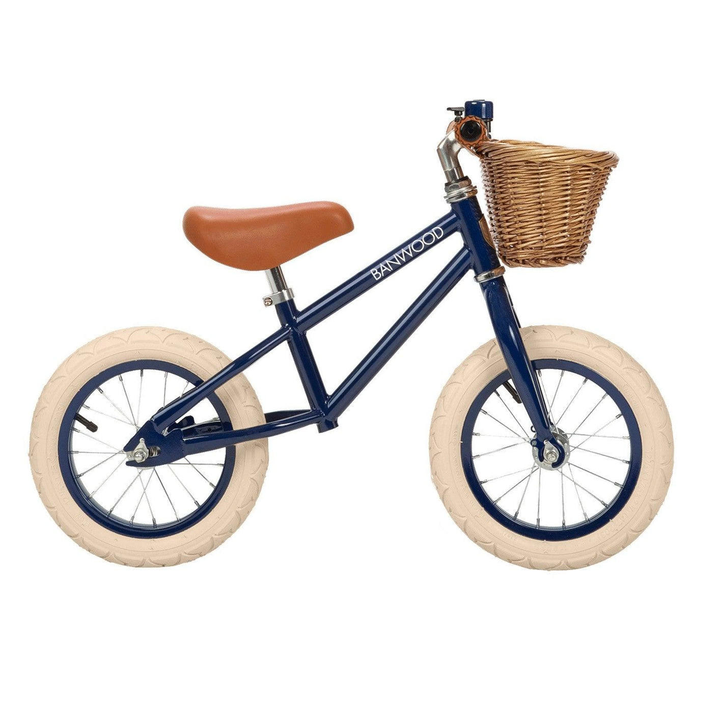 LAUFRAD aus Stahl für Kinder 3-5 Jahre, Marineblau - Dunkelblau, Metall (65/41/20cm) - Banwood
