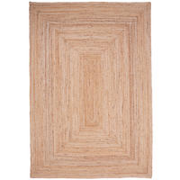 JUTETEPPICH JUTOS 120/170 Beige - Beige, Naturmaterialien (120/170cm) - Consilio Concept