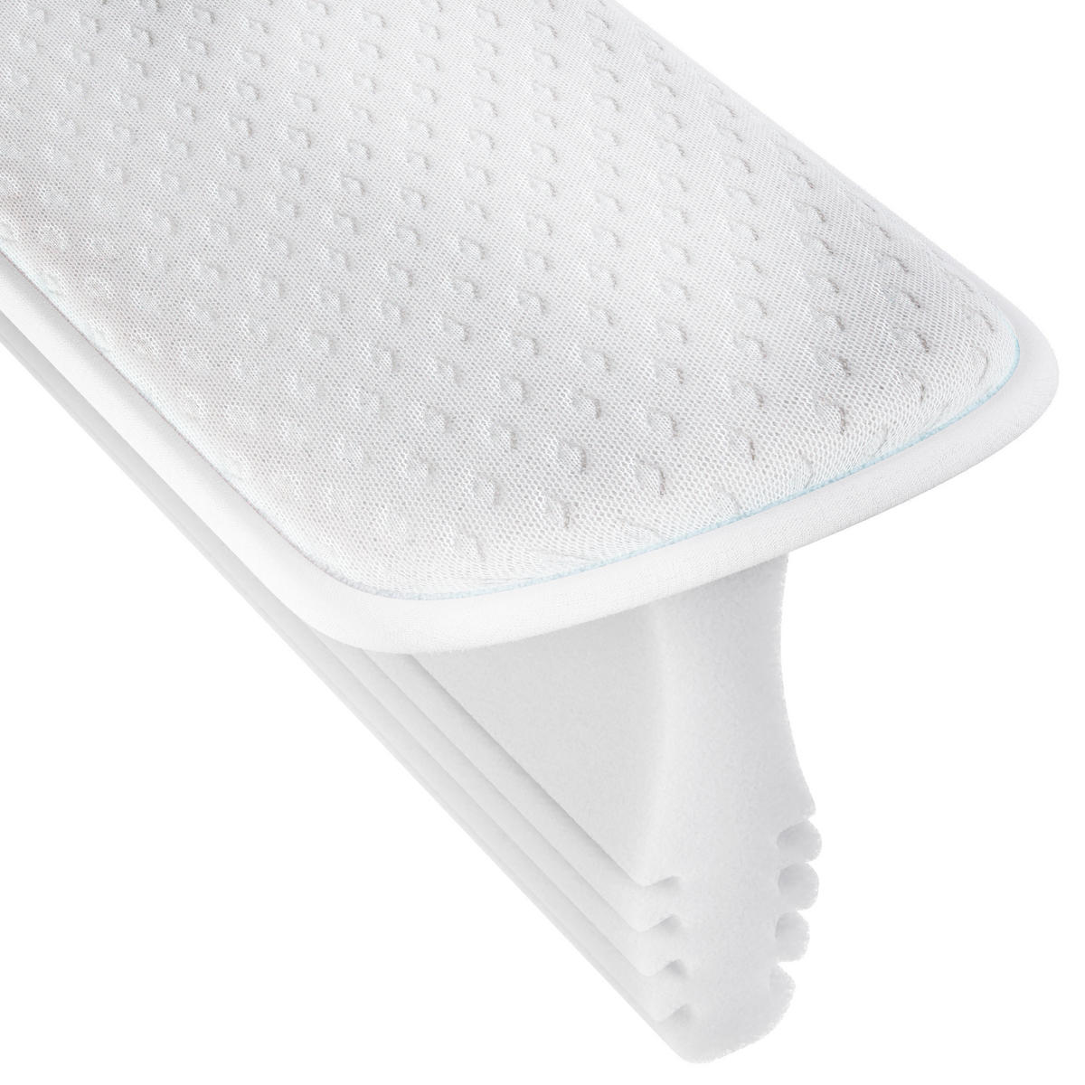 MATRATZENKEIL RITZENFÜLLER 200 cm - Weiß, Textil (18/200cm) - Blumtal