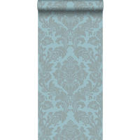TAPETE Ornamente 53 cm x 10.05 m - Türkis, Papier (53/1000cm) - Origin Wallcoverings