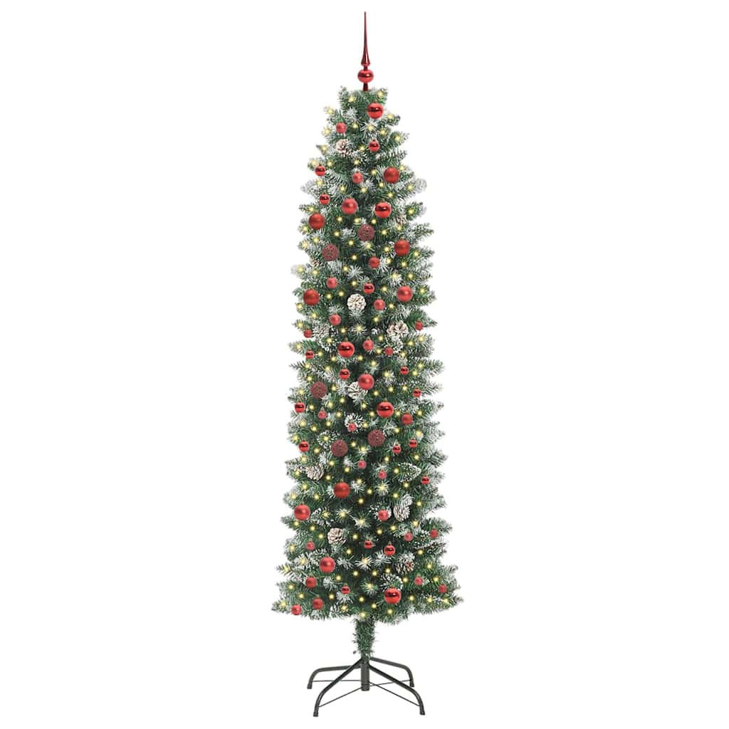 vidaXL Weihnachtsbaum Grün 210 cm