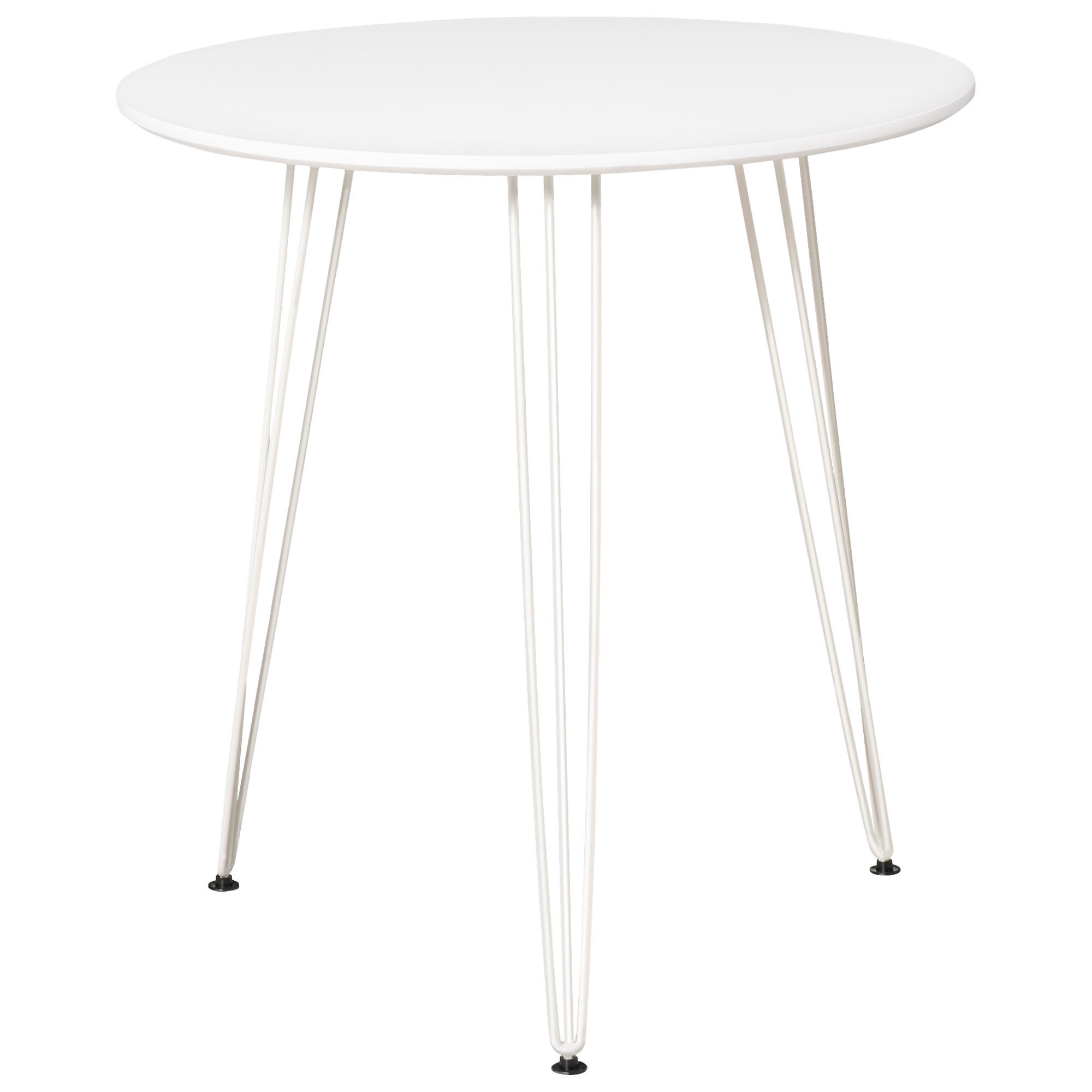 ESSTISCH Weiß 1 Stück - Weiß, Metall (70/70/75cm) - GiPP