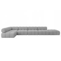ECKSOFA modulares Sofa Favio-L3 - 475x190x70 cm Hellgrau Bouclé - Hellgrau, Holzwerkstoff/Textil (475/190cm) - ALTDECOR