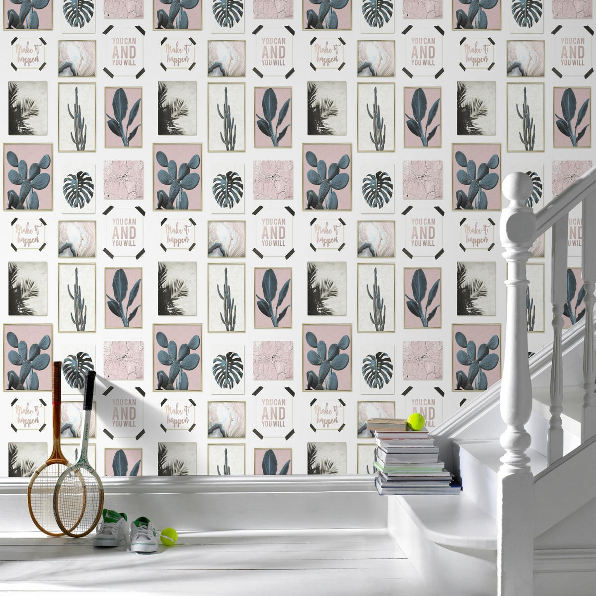 VLIESTAPETE Maddy 1000x53cm - Multicolor, Papier/Kunststoff (53/1000cm) - Superfresco Easy