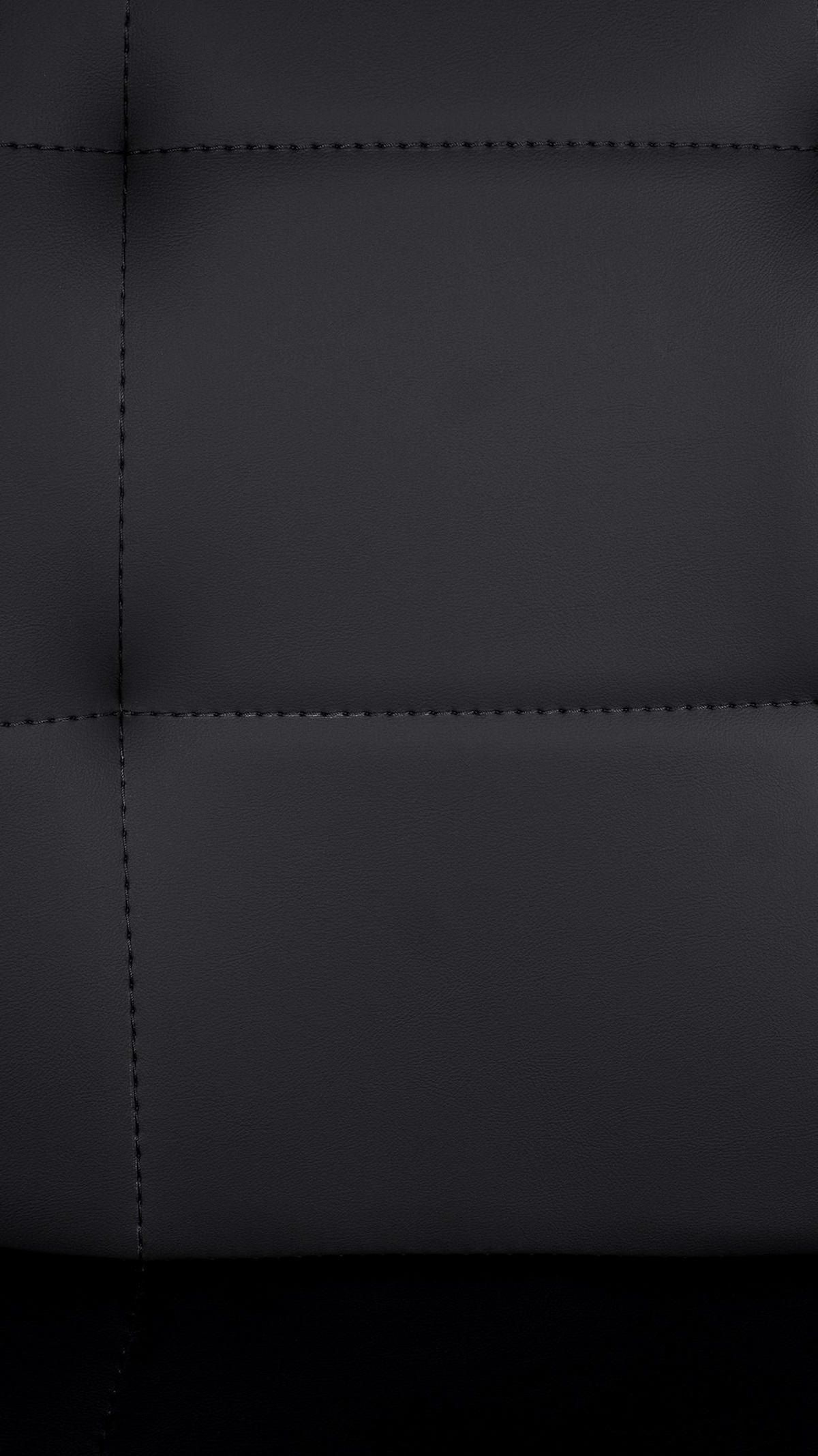 BARHOCKER Metall schwarz - Schwarz, Textil/Metall (47/58/56cm) - CLP