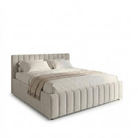 POLSTERBETT 160x200 cm in Hellbeige - Beige, Textil (160/200cm) - Home Collective