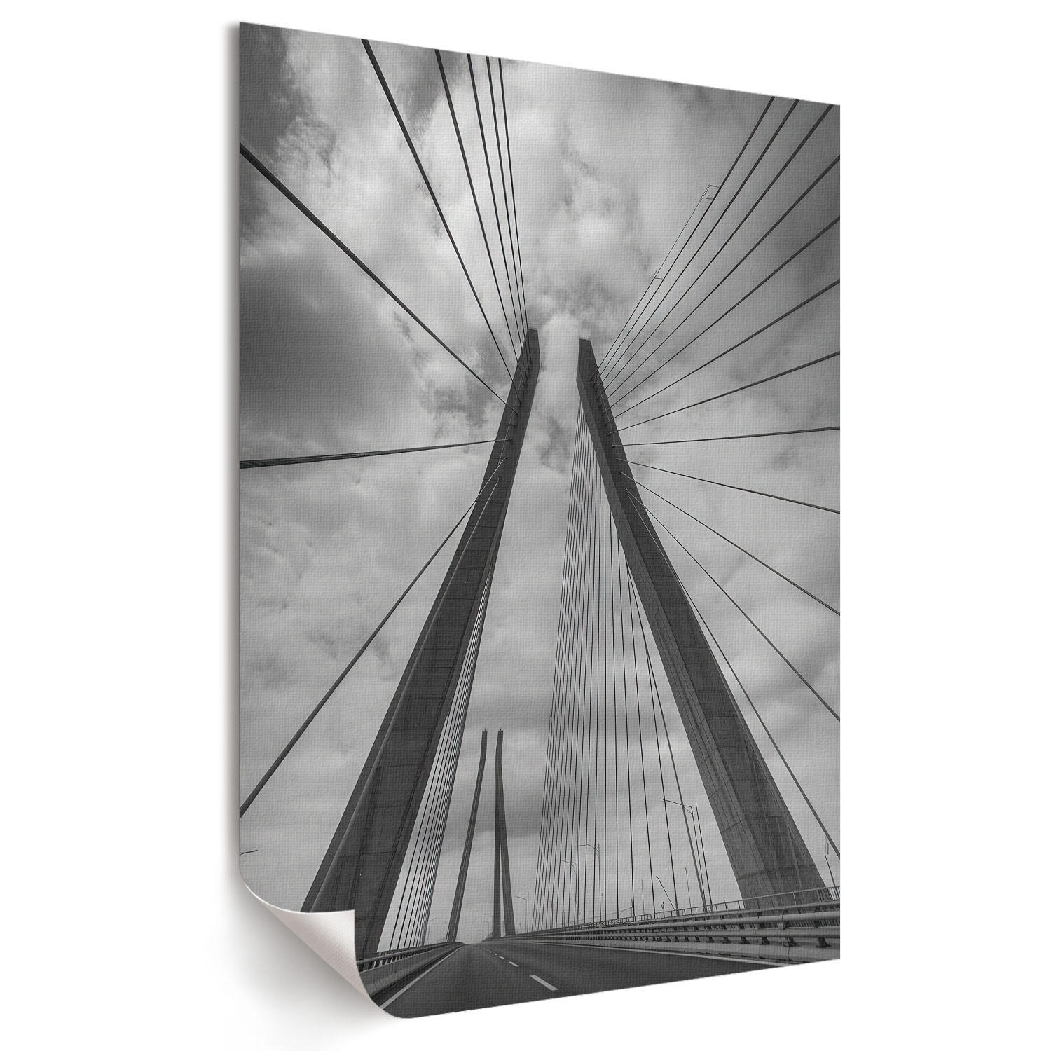 Tulup Poster Grau 59x84x0.1 cm