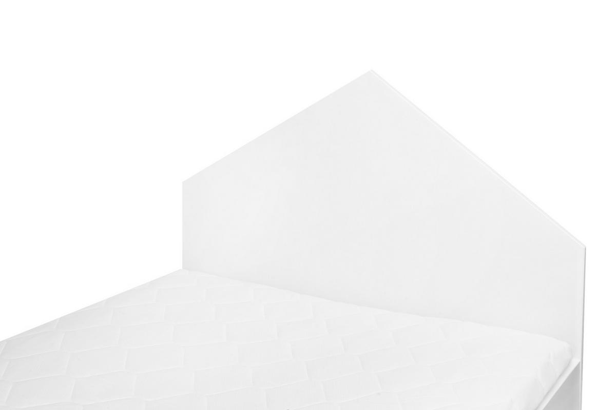 HAUSBETT MIRUM für Kinder, Weiß/Grau - Weiß/Grau, Holz (200/90cm) - KONSIMO®
