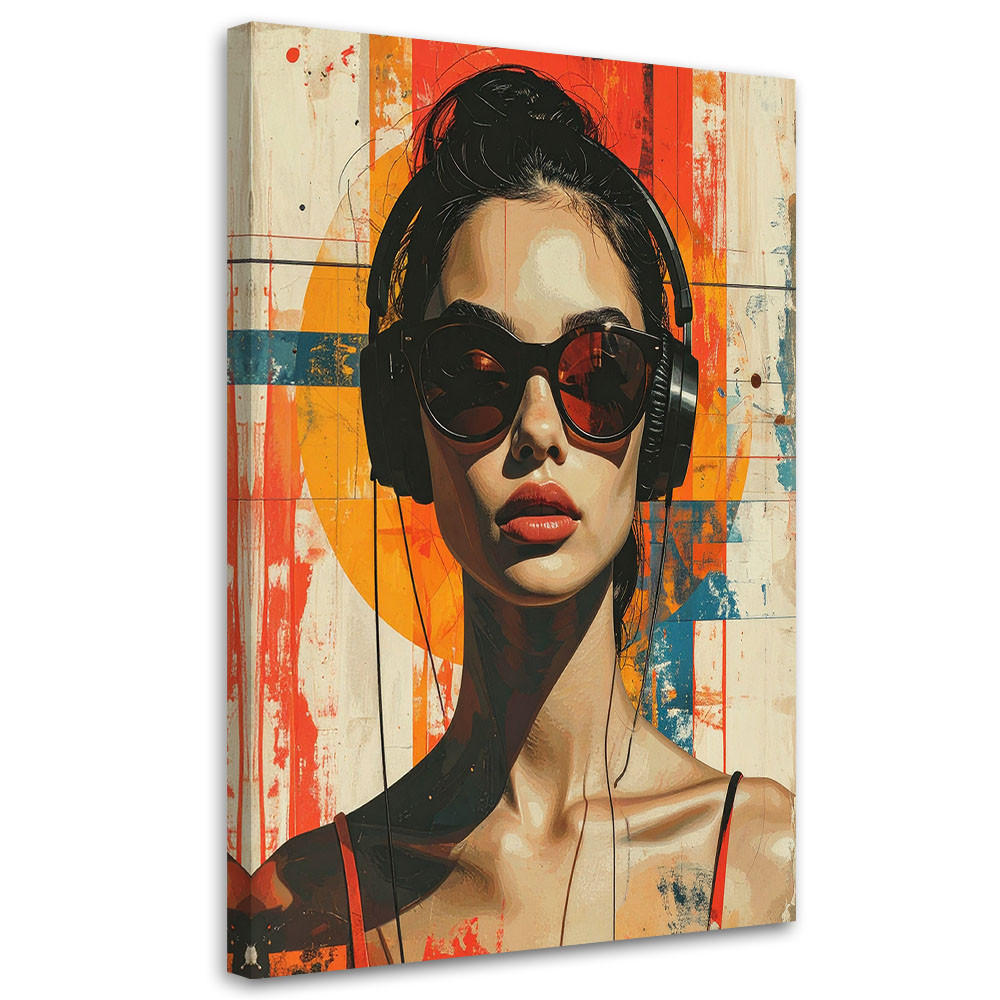 Feeby Bild Mehrfarbig 60x90 cm