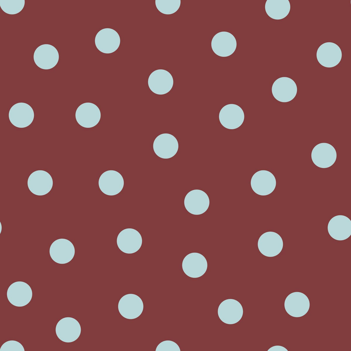 TAPETE Punkte 50 x 900 cm - Rot, Papier (50/0.1cm) - ESTAhome