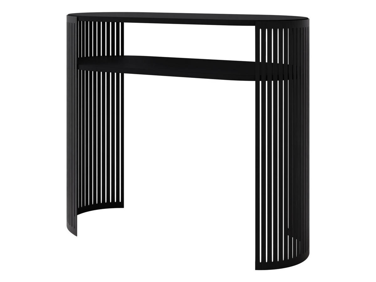 KONSOLENTISCH Fikoli - Schwarz, Holzwerkstoff/Metall (30/100/86cm) - MIRJAN24