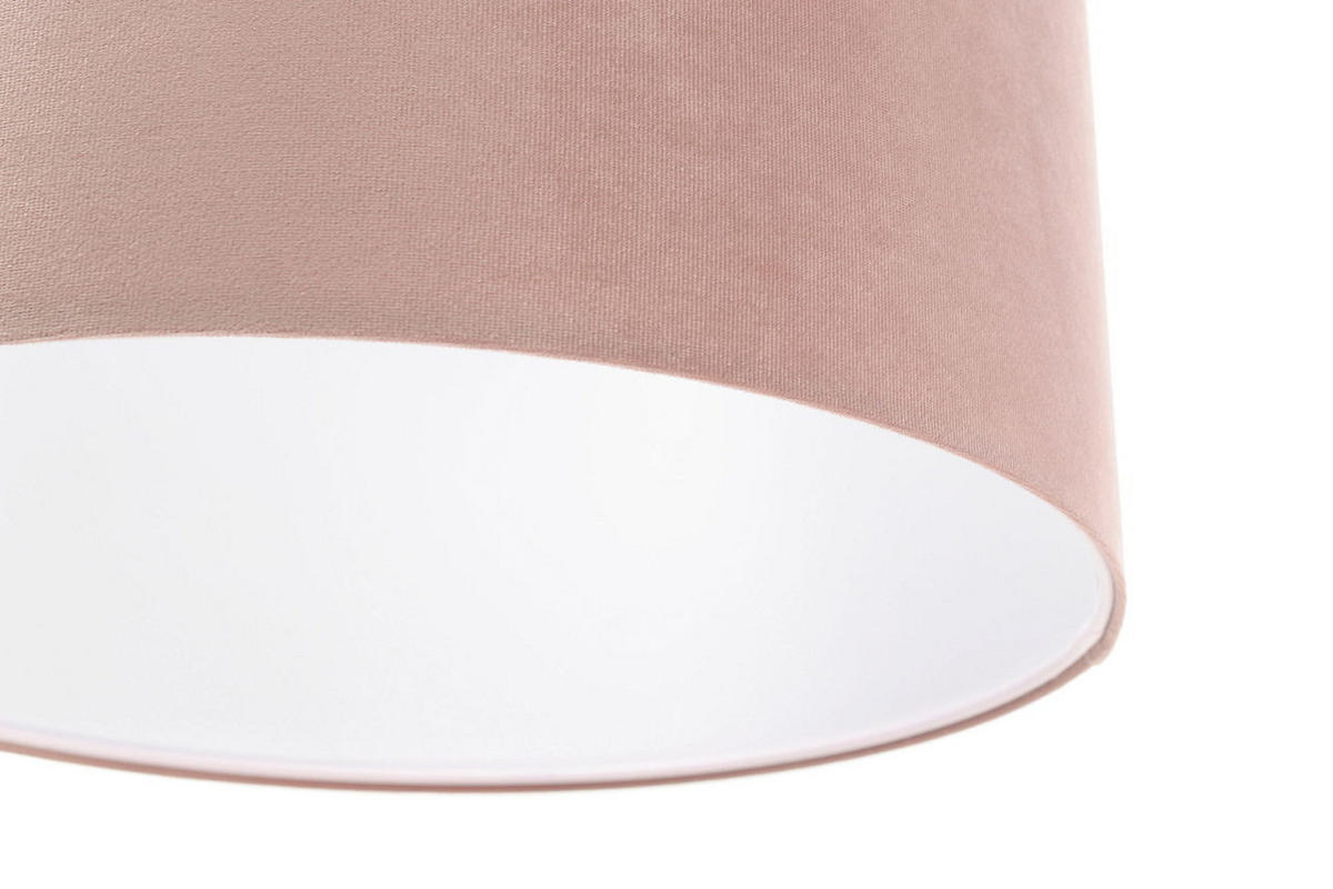 HÄNGELEUCHTE Rosa 40/20 cm - Pink/Weiß, Kunststoff (40/0.6/20cm) - ONZENO