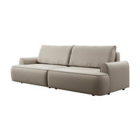SOFA ONEGA Beige 250x102x85 cm - Beige, Textil (250/85/102cm) - FURNLUX