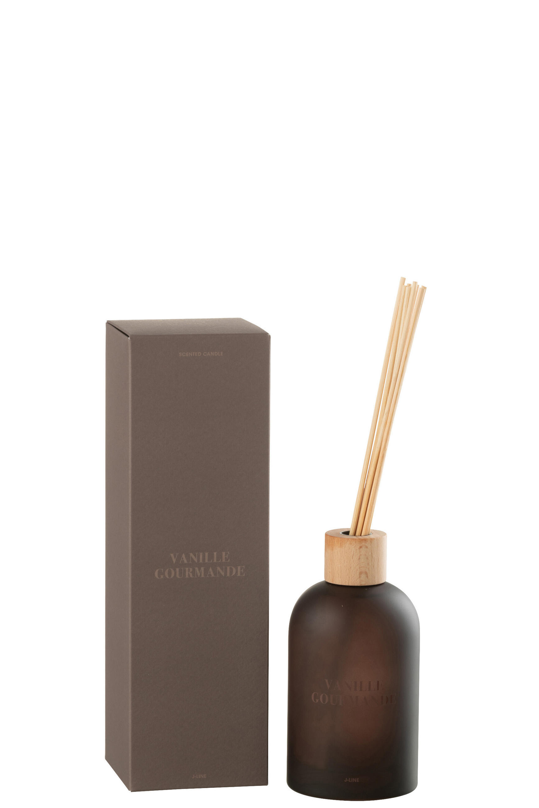 J-Line Hausparfum Dunkelbraun 7.5x27.5x7.5 cm