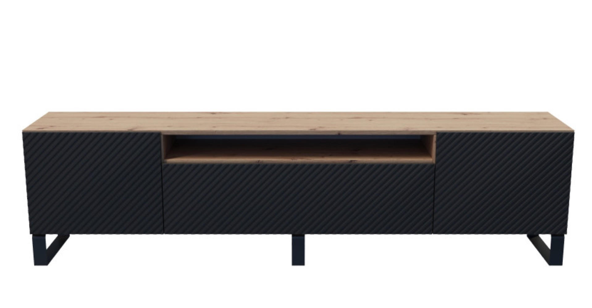 Sepro Meble Tv-Schrank Schwarz 200x53x41 cm
