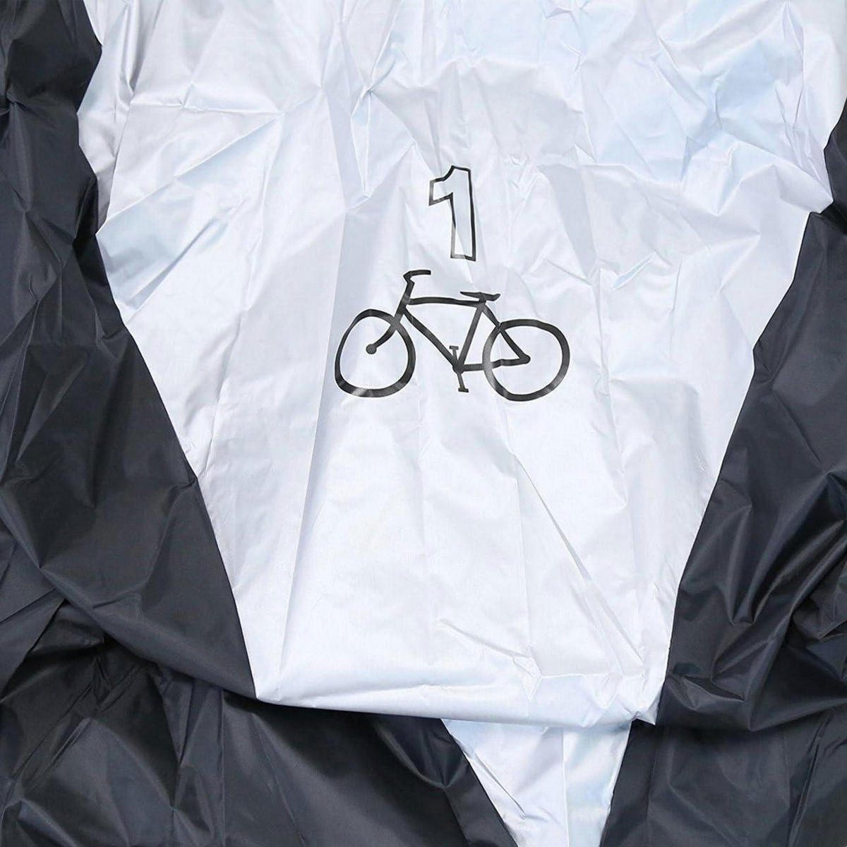 FAHRRADABDECKUNG wasserdicht Nylon 190 x 72 x 110 cm - Multicolor, Kunststoff (72/110/190cm)