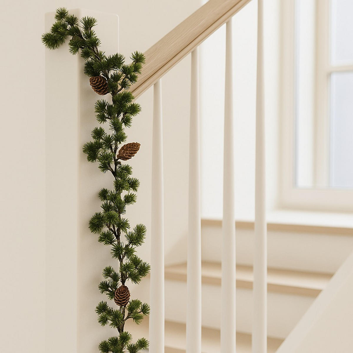 TANNENGIRLANDE Weihnachten 180 cm - Grün, Kunststoff (180cm) - Home Styling Collection