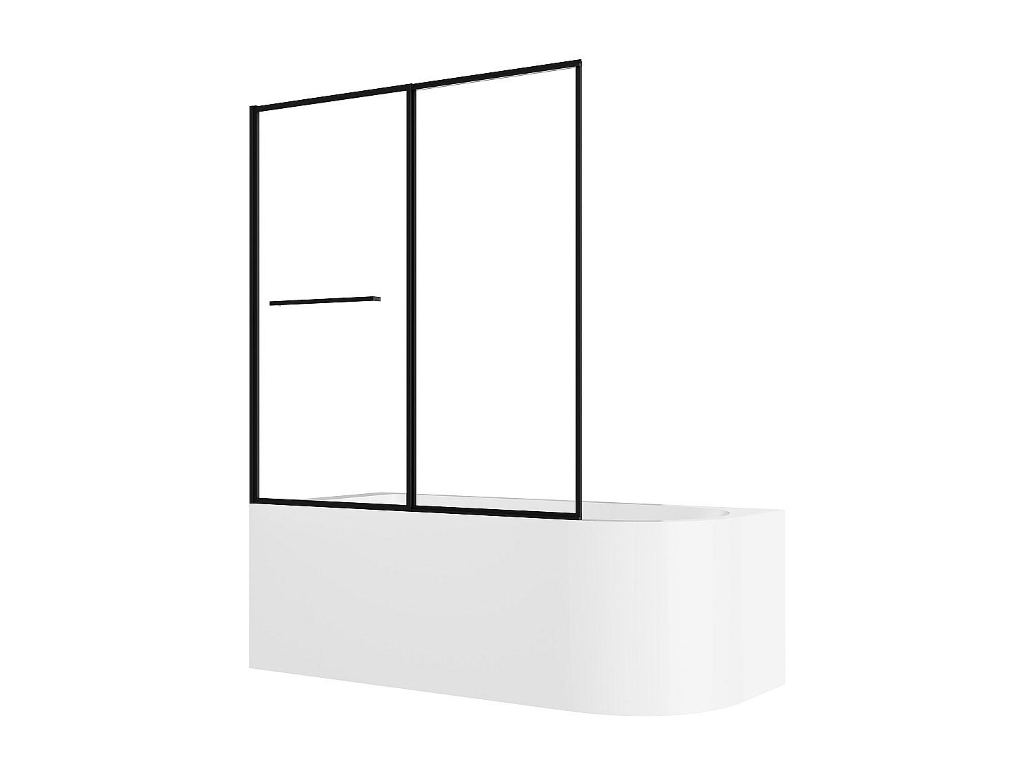 DUSCHBADEWANNE - 1 -Sitzer - Acryl - weiß - ANIKA - Weiß, Kunststoff (170/58/75cm) - Vente-Unique