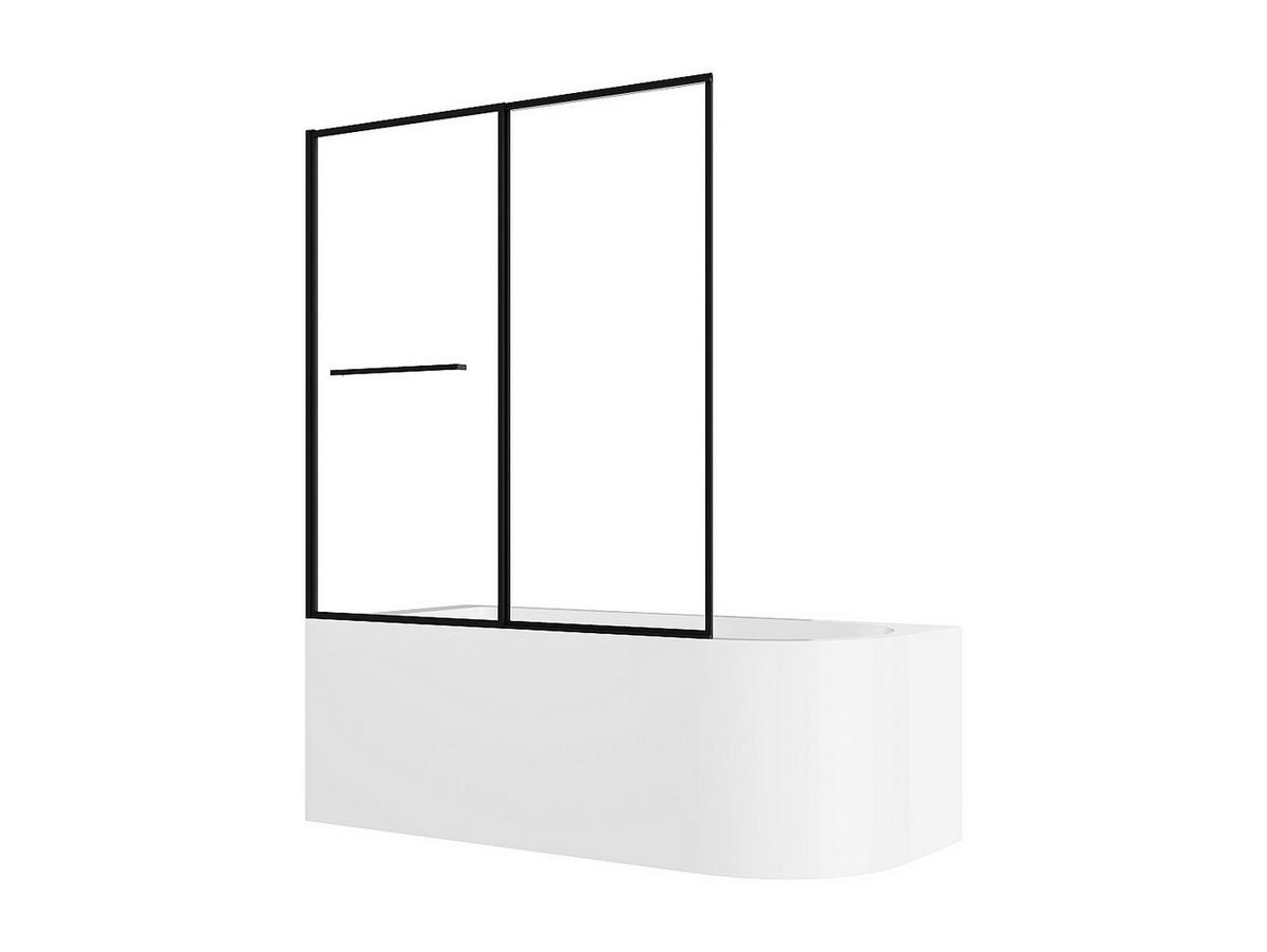 DUSCHBADEWANNE - 1 -Sitzer - Acryl - weiß - ANIKA - Weiß, Kunststoff (170/58/75cm) - Vente-Unique