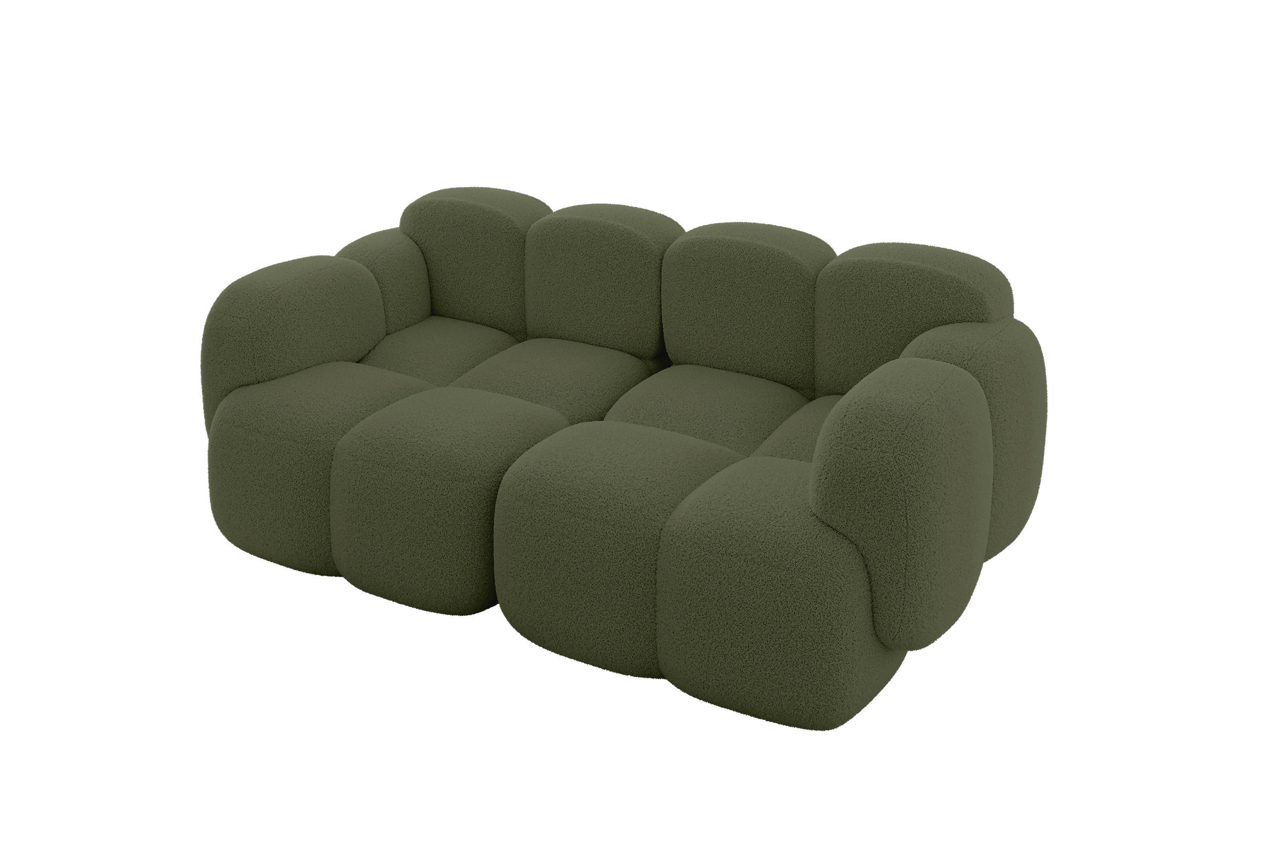 Altdecor 2-Sitzer Smaragdgrün 214x75x118 cm