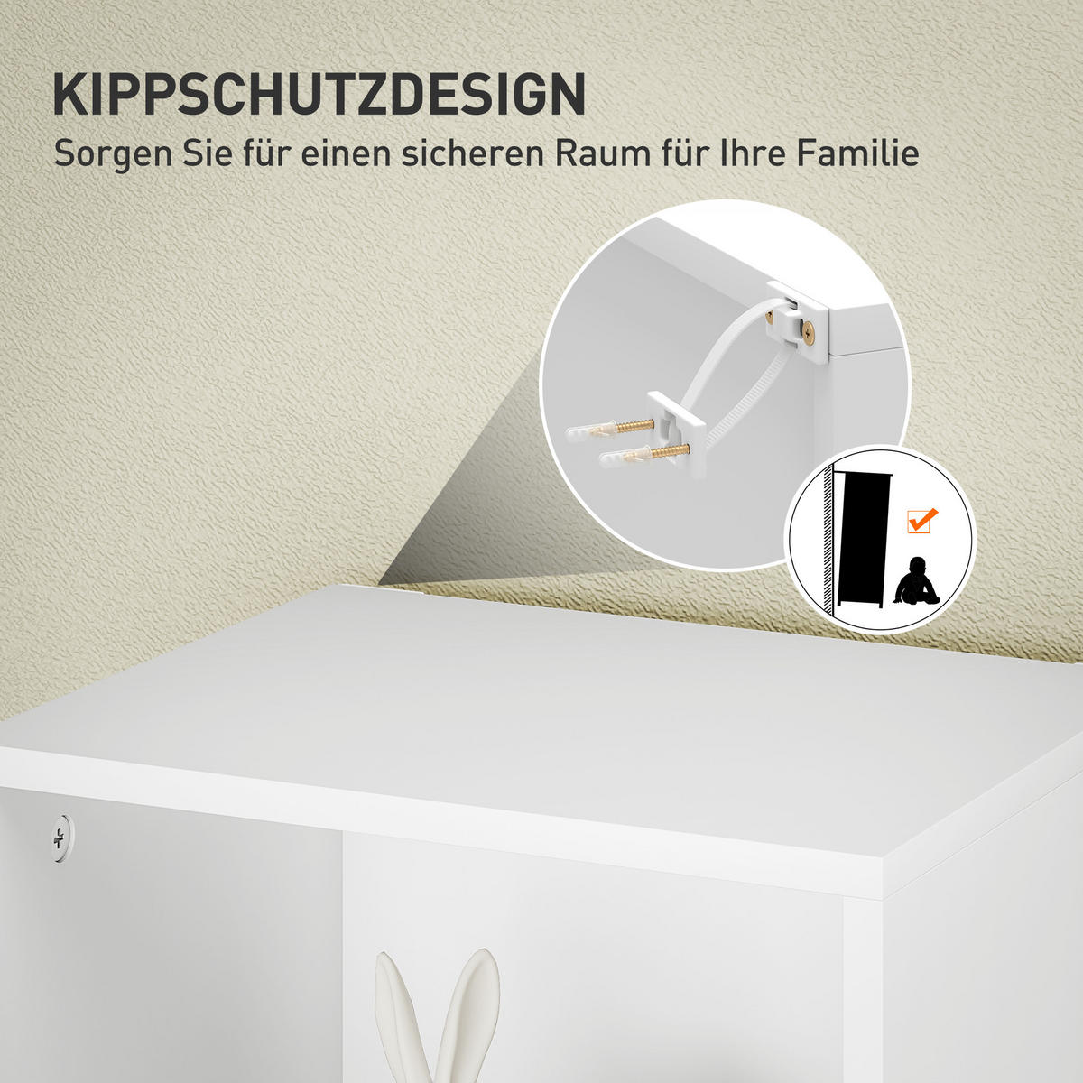 BÜCHERREGAL mit Verstellbare Ablage, Weiß - Weiß, Karton (24/133.5/30cm) - HOMCOM